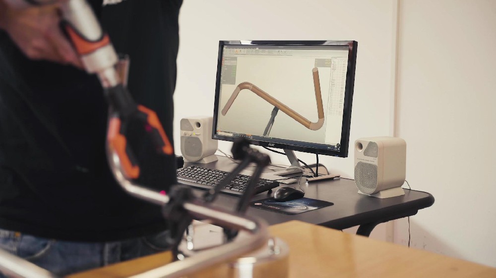 激光叉管路管件掃描測(cè)量